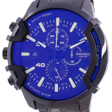 Orologio da uomo Diesel Griffed Chronograph Black Stainless Steel Quartz DZ4529