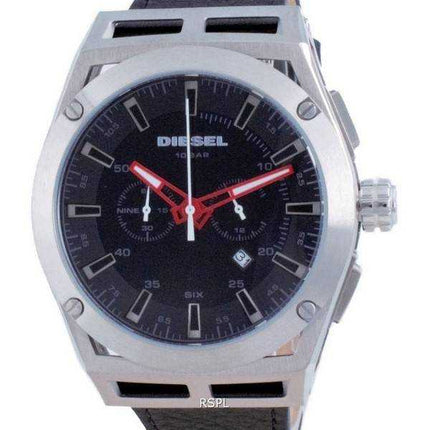 Orologio da uomo Diesel Timeframe cronografo in pelle al quarzo DZ4543 100M