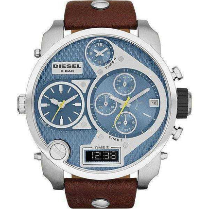 Orologio da uomo Diesel Mr. Daddy Chronograph con quadrante blu DZ7322