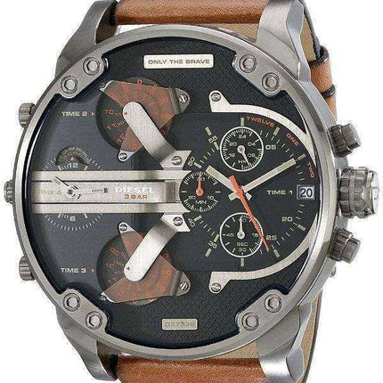 Orologio da uomo Diesel Mr. Daddy 2.0 quadrante nero DZ7332