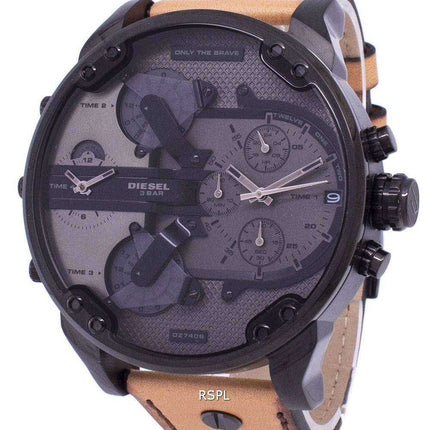 Diesel Mr.Daddy 2.0 Orologio da uomo "Only The Brave" con cronografo al quarzo DZ7406