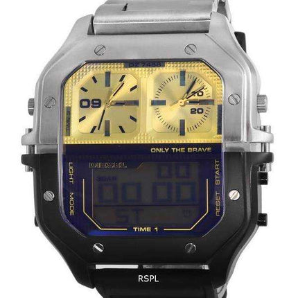 Orologio da uomo Diesel Clasher Ana-Digi al quarzo bicolore DZ7458