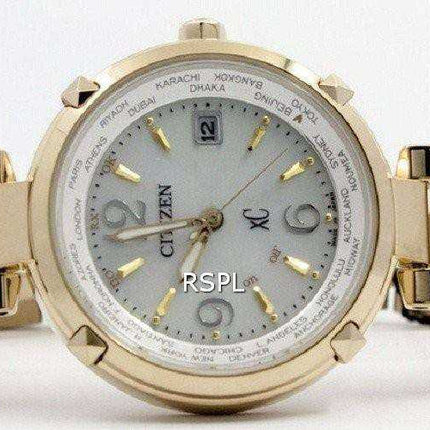 Orologio da donna Citizen Eco-Drive XC Radio Controlled World Time Titanium EC1042-51A