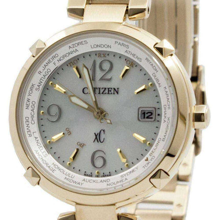 Orologio da donna Citizen Eco-Drive XC Radio Controlled World Time Titanium EC1042-51A