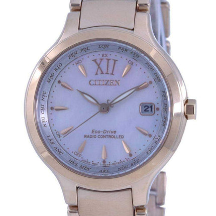 Orologio Citizen Radiocontrollato World Time Eco-Drive EC1174-84D da donna