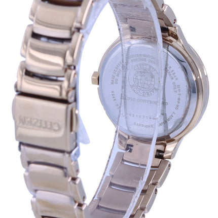 Orologio Citizen Radiocontrollato World Time Eco-Drive EC1173-87D da donna