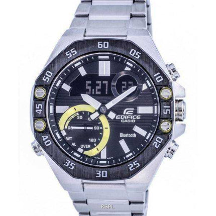 Orologio da uomo Casio Edifice Mobile link analogico digitale al quarzo ECB-10DB-1B ECB10DB-1B 100M