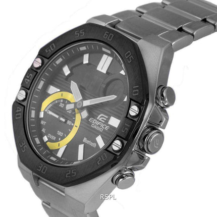Orologio da uomo Casio Edifice Mobile link analogico digitale al quarzo ECB-10DB-1B ECB10DB-1B 100M