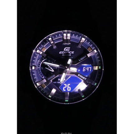 Casio Edifice Analog Digital Cool Blue Edition Smartphone Link Quadrante Blu Solare ECB-2000CB-2 100M Orologio da Uomo
