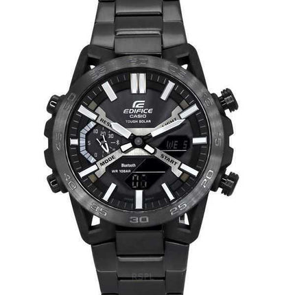 Casio Edifice Sospensione Analog Digital Smartphone Link Tough Solar ECB-2000DC-1B 100M Orologio da uomo