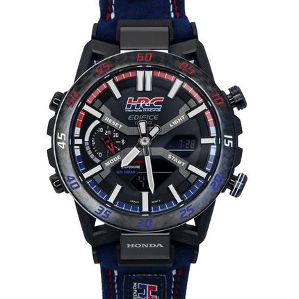 Casio Edifice Analog Digital Honda Racing Collaboration Smartphone Link Quadrante Nero Solare ECB-2000HR-1A 100M Orologio da Uom