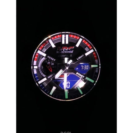 Casio Edifice Analog Digital Honda Racing Collaboration Smartphone Link Quadrante Nero Solare ECB-2000HR-1A 100M Orologio da Uom