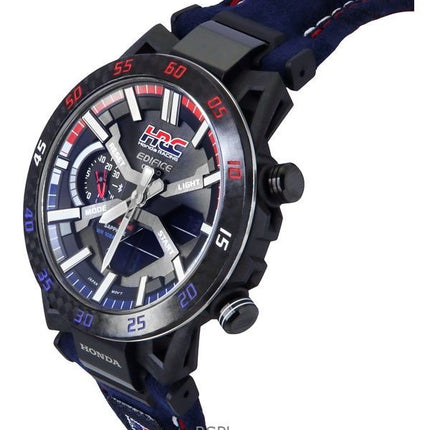 Casio Edifice Analog Digital Honda Racing Collaboration Smartphone Link Quadrante Nero Solare ECB-2000HR-1A 100M Orologio da Uom