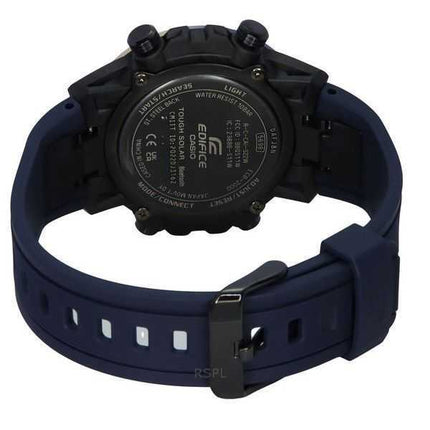 Casio Edifice Sospensione Nighttime Drive Analog Digital Smartphone Link Tough Solar ECB-2000NP-1A 100M Orologio da uomo