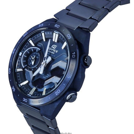 Casio Edifice Windflow Analog Digital Cool Blue Edition Smartphone Link Quadrante Blu Solare ECB-2200CB-2 100M Orologio da Uomo