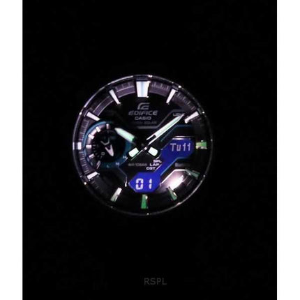 Casio Edifice Windflow Analog Digital Smartphone Link Quadrante Nero Solare ECB-2200DD-1A 100M Orologio da Uomo