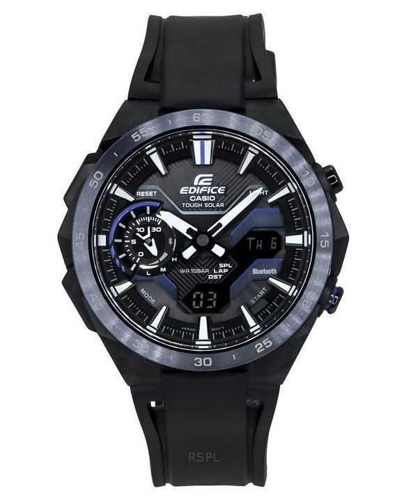Casio Edifice Windflow Analog Digital Smartphone Link Quadrante Nero Tough Solar ECB-2200PB-1A 100M Orologio da Uomo