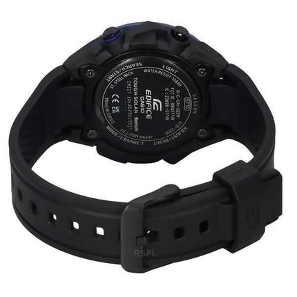 Casio Edifice Windflow Analog Digital Smartphone Link Quadrante Nero Tough Solar ECB-2200PB-1A 100M Orologio da Uomo