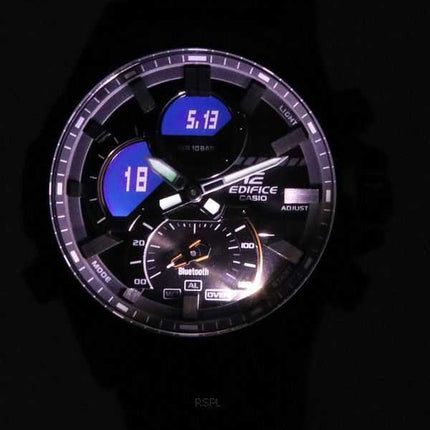 Orologio da uomo Casio Edifice Smartphone Link analogico digitale cronografo al quarzo ECB-30DC-1A ECB30DC-1 100M
