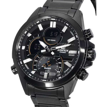 Orologio da uomo Casio Edifice Smartphone Link analogico digitale cronografo al quarzo ECB-30DC-1A ECB30DC-1 100M