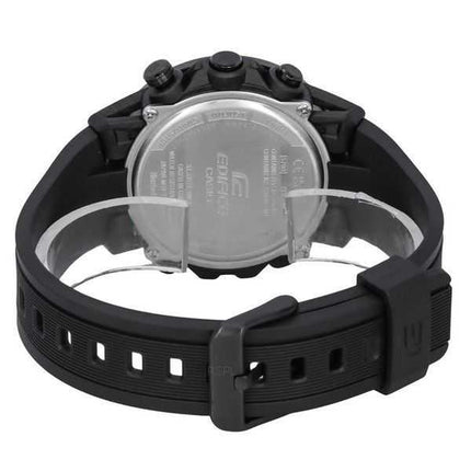 Casio Edifice Sospensione Smartphone Link Bluetooth Analogico Digitale Quadrante Nero Quarzo ECB-40PB-1A 100M Orologio da Uomo