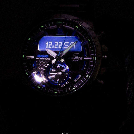 Orologio da uomo Casio Edifice ECB-800D-1A Tough Solar Bluetooth Illuminator