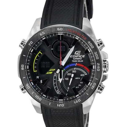 Orologio da uomo Casio Edifice Racing Multicolor Series Mobile Link analogico digitale solare ECB-900MP-1A 100M