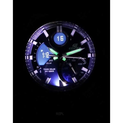 Casio Edifice Analog Digital Mobile Link Quadrante Blu Tough Solar ECB-950DB-2A Orologio da Uomo 100M