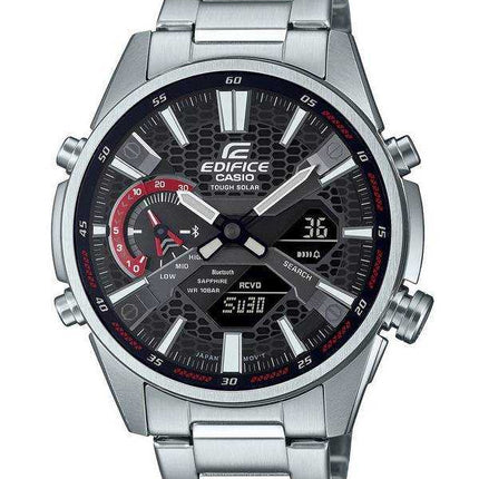 Orologio Casio Edifice Smartphone Link Analogico Digitale Tough Solar ECB-S100D-1A 100M Orologio da uomo