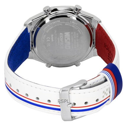 Orologio da uomo Casio Edifice analogico digitale NISMO Heritage Edition Smartphone Link quadrante argento al quarzo ECB-S10NIS-7A 100M