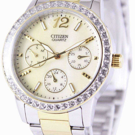 Citizen Quartz Swarovski Crystals ED8094-52N Orologio da donna