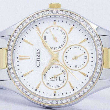 Citizen Quartz Diamond Accent ED8164-59A Orologio da donna