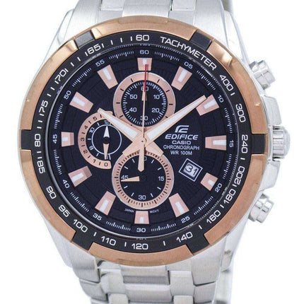 Casio Edifice Chronograph Quartz Tachymeter EF-539D-1A5V EF539D-1A5V Orologio da uomo