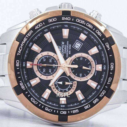 Casio Edifice Chronograph Quartz Tachymeter EF-539D-1A5V EF539D-1A5V Orologio da uomo