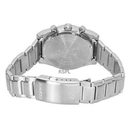 Orologio da uomo Casio Edifice Analog Standard Cronografo in acciaio inossidabile con quadrante blu al quarzo EFB-730D-2BV 100M