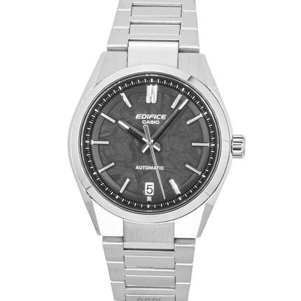 Orologio da uomo Casio Edifice analogico in acciaio inossidabile forgiato con quadrante grigio automatico EFK-100CD-1A 100M