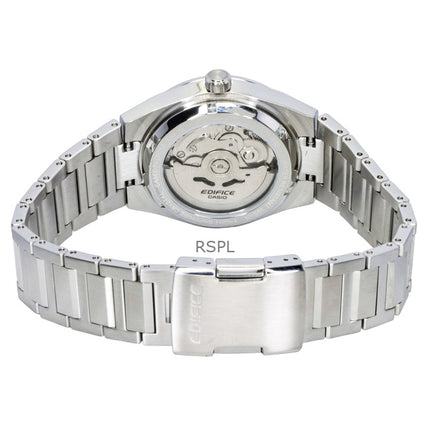 Orologio da uomo Casio Edifice analogico in acciaio inossidabile forgiato al carbonio con quadrante blu automatico EFK-100D-2A 100M