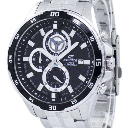 Casio Edifice Illuminator Chronograph Quartz EFR-547D-1AV EFR547D-1AV - Orologio da uomo