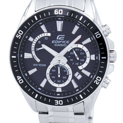 Casio Edifice Chronograph Quartz EFR-552D-1AV EFR552D-1AV - Orologio da uomo