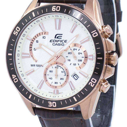 Casio Edifice Chronograph Quartz EFR-552GL-7AV EFR552GL-7AV - Orologio da uomo