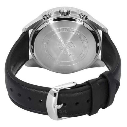 Casio Edifice Analog Standard Cronografo Cinturino in Pelle Quadrante Marrone Chiaro Quarzo EFR-552L-5A 100M Orologio da Uomo