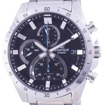 Orologio da uomo Casio Edifice Standard Chronograph Quartz EFR-571D-1A EFR571D-1 100M