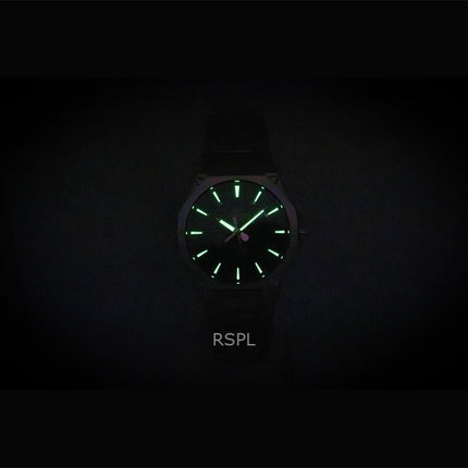 Orologio da uomo Casio Edifice analogico in acciaio inossidabile con quadrante verde al quarzo EFR-S108DE-3AV 100M