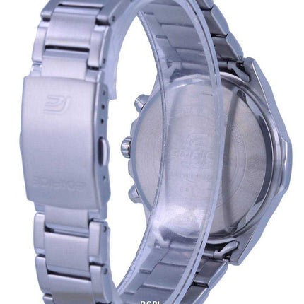 Orologio da uomo Casio Edifice cronografo analogico al quarzo in acciaio inossidabile EFR-S572D-1A EFRS572D-1 100M