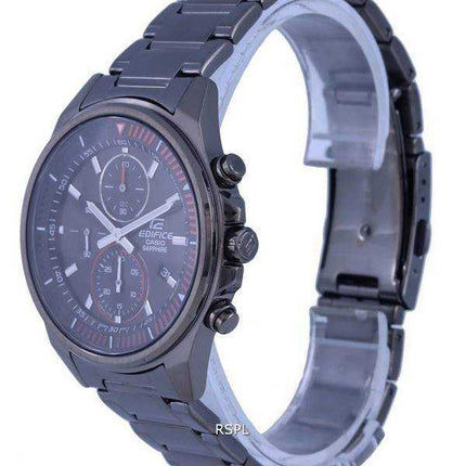 Orologio da uomo Casio Edifice cronografo analogico al quarzo in acciaio inossidabile EFR-S572DC-1A EFRS572DC-1 100M