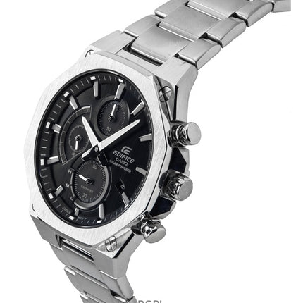 Orologio da uomo Casio Edifice Slim Line cronografo analogico solare EFS-S570D-1A EFSS570D-1 100M