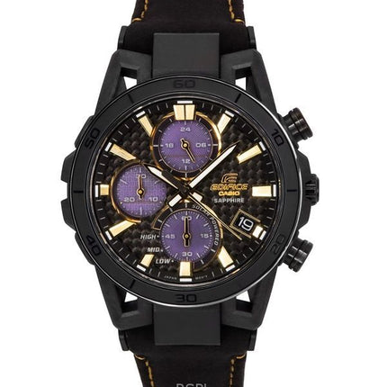 Casio Edifice Sospensione 50th Anniversary Limited Edition Analog Black Dial Solar EFS-S640ZE-1A 100M Orologio da uomo