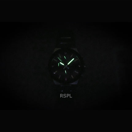 Orologio da uomo Casio Edifice analogico cronografo in acciaio inossidabile con quadrante verde solare EFS-S650D-3A 100M