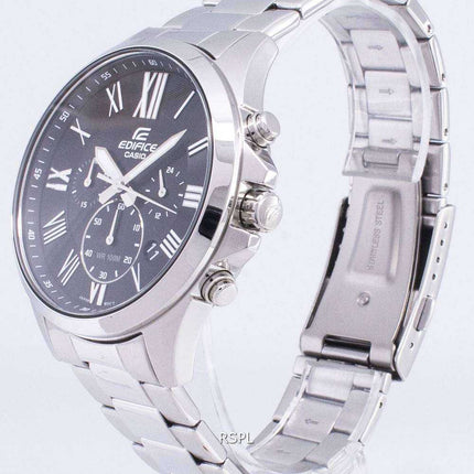 Orologio da uomo Casio Edifice EFV-500D-1AV con cronografo al quarzo