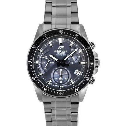 Casio Edifice Standard Analog Cronografo Quadrante Nero Quarzo EFV-540DC-1C 100M Orologio da Uomo